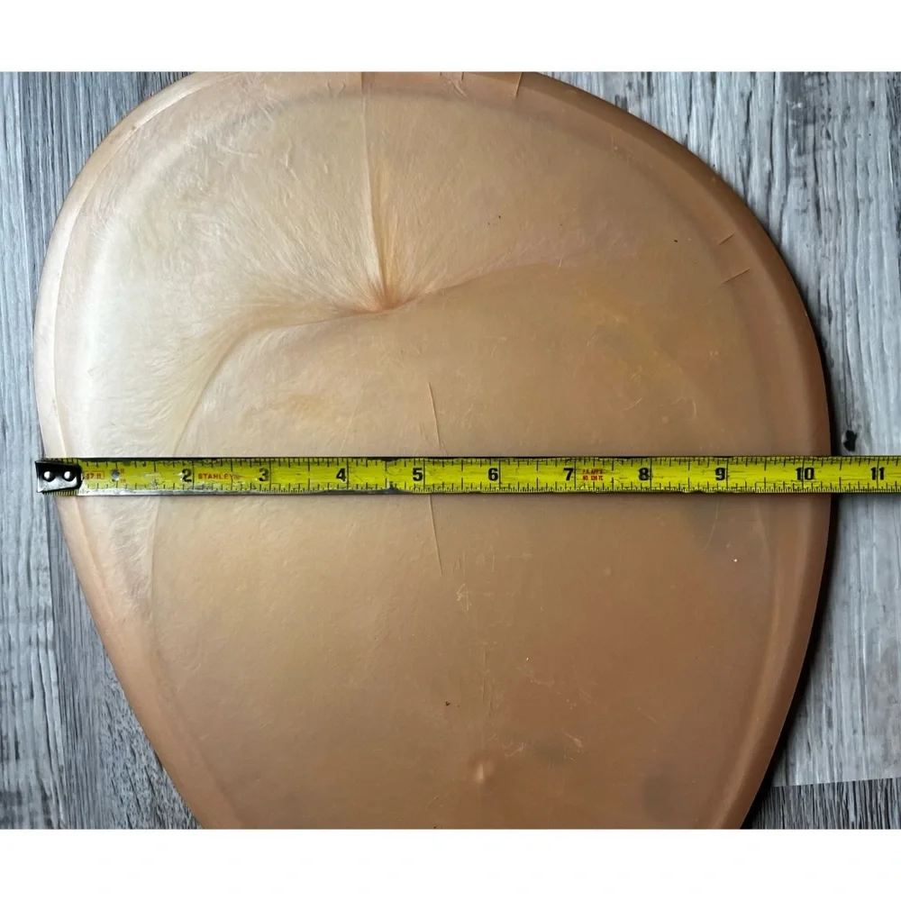 vintage large handheld mirror